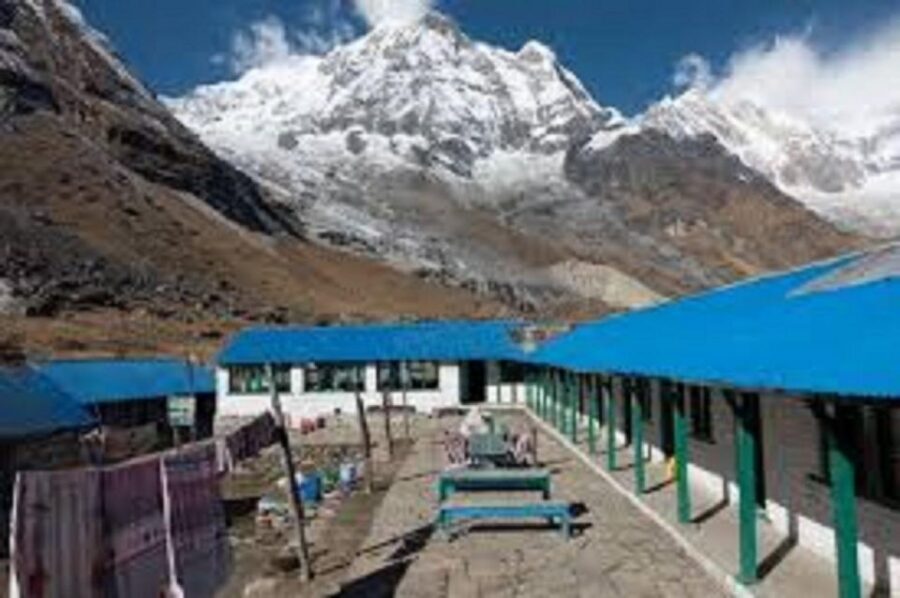 From Pokhara: 5-Day Annapurna Basecamp Trek with Hot Springs - Day 4: ABC down to Bamboo (around 2,340m)