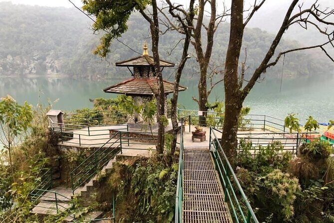 Guided Tour to explore the entire Pokhara City - World Peace Pagoda: The Final Hilltop Payoff