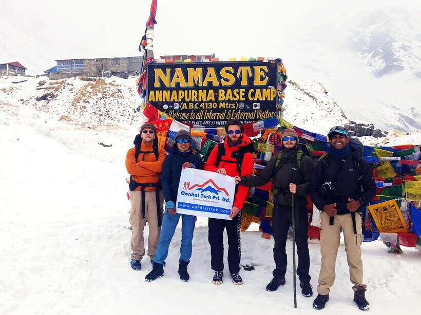 Kathmandu/Pokhara: 5-Day Annapurna Base Camp (ABC) Trek - Day 1: Simrung to Sinuwa (10–11 km, 5–6 hours, up to 2,340 m)