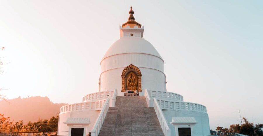 Magical Sunset Tour of Pokhara: Davis Fall, Cave & Pagoda - Davis Fall: a dramatic cliff waterfall with a fast rhythm