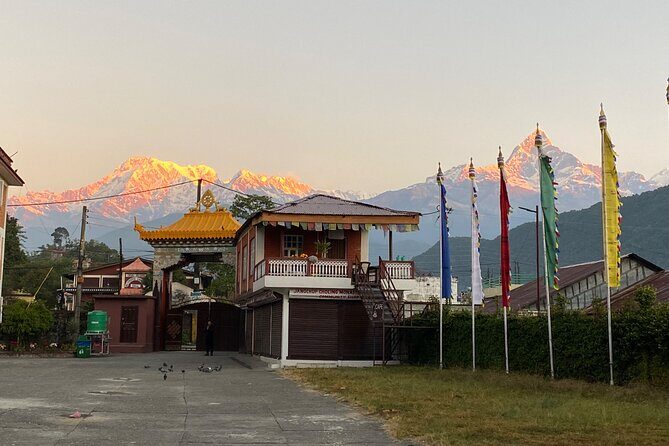 Morning Tibetan cultural tour to Tibetan settlements Pokhara - Jangchub Choeling Tibetan Buddhist Monastery: symbols you’ll understand more clearly