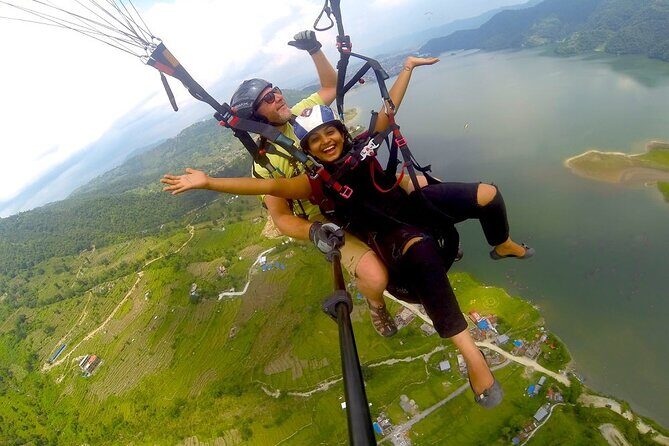 Paragliding Tandem Flight from Pokhara with Photos and Video - What you actually get: pickup, instructor, and the photos/video