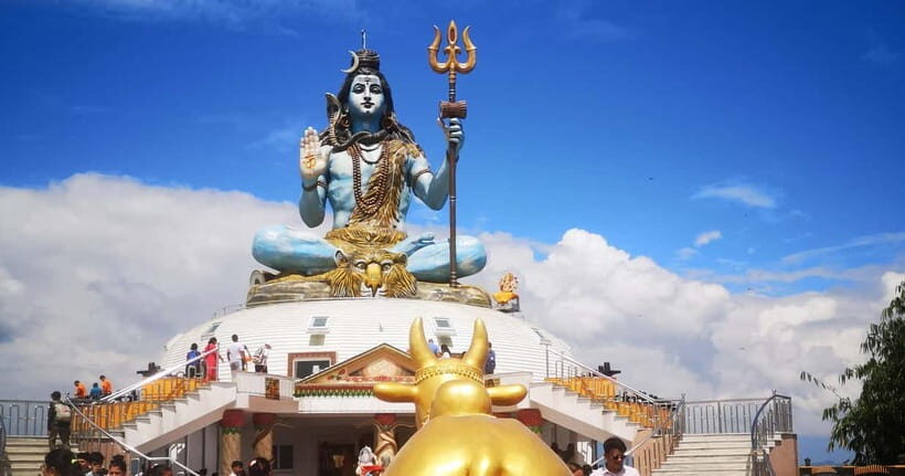 Pokhara: 1-Day World Peace Pagoda and Lord Shiva Statue Trek - Climbing to the World Peace Pagoda: Annapurna Views From Ananda Hill