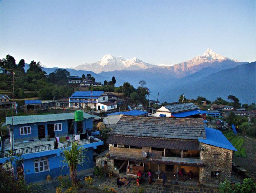 Pokhara: 3-Day Trek - Day 1: Naudanda to Dhampus, Pothana lunch, and Australian Camp overnight