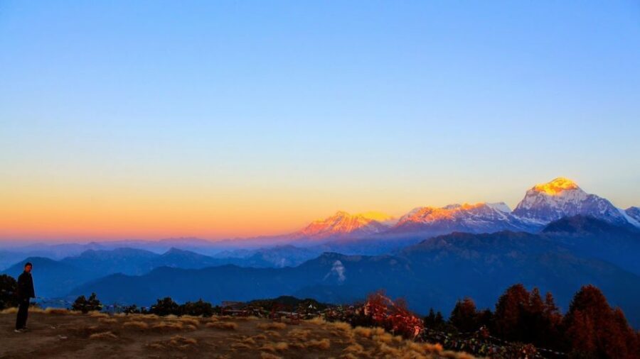 Pokhara: 4-Day Beautiful Ghorepani Poon Hill & Ghandruk Trek - Day 2 Ghorepani arrival: Annapurna views, alpine forest, and the “deep valley” wow