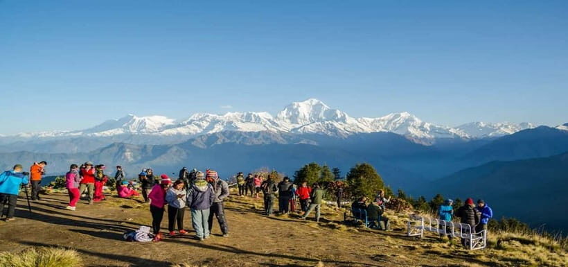 Pokhara: 4-Day Ghorepani, Poonhill & Ghandruk Mountain Trek - Day 2: rhododendron forests, Nangethati lunch, and the road to Ghorepani