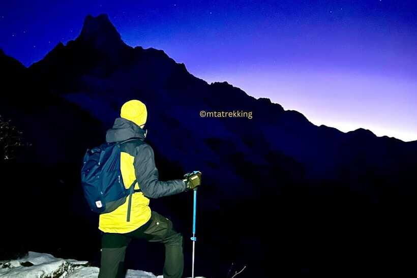 Pokhara: 4-Day Mardi Himal Trek - Day 3: High Camp to sunrise viewpoint (about 4,200m) and back
