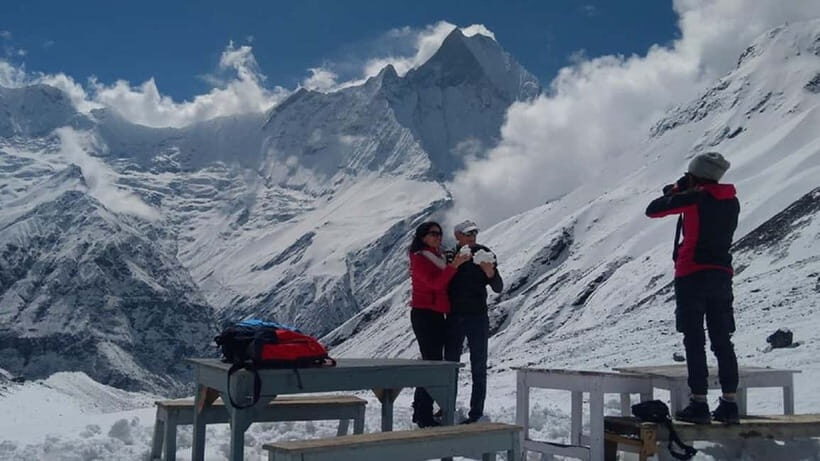 Pokhara: 7-Day Annapurna Base Camp Trek & Natural Hot Spring - Day 4: The big day—Machhapuchhre Base Camp to Annapurna Base Camp at 4,130m