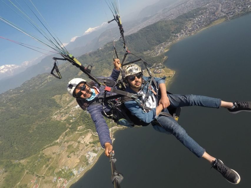 Pokhara: Adventure Paragliding Trip with Photos and Videos - The 30-Minute Flight: Phewa Lake, Valley Views, and Big Peaks
