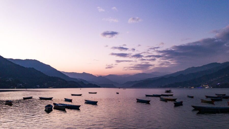 Pokhara: Amazing Day Hiking, Boating /Sunrise view tour - Sarangkot and the Peace Stupa: your main photo payoff