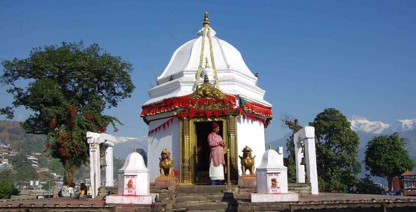 Pokhara: Full-Day Sharing Bus Tour on 7 Iconic Destination - World Peace Stupa: calm vibes with big-sky views