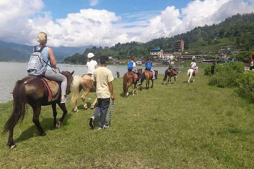 Pokhara: Horseback Riding Adventure with Hotel Pickup - English and Hindi guide, plus a private group feel
