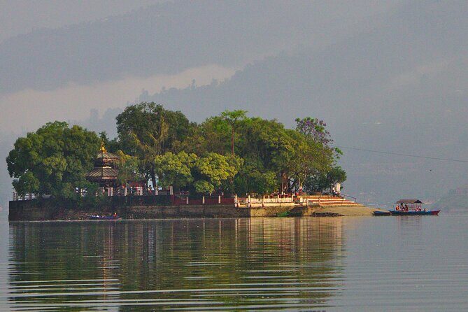 Pokhara in 5 Hours: Lake, Museum, Cave, Falls & Pagoda Hill - Phewa Lake and Tal Barahi Temple boat time: the calm start