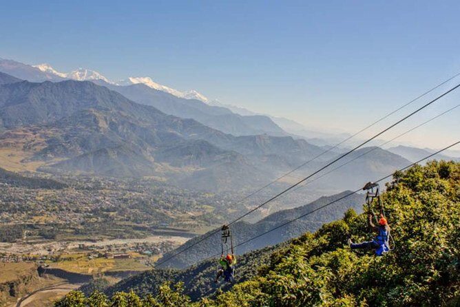 ZipFlyer Nepal - The World's Steepest Zip-line - ZipFlyer Nepal: the steep, fast run above the Annapurnas